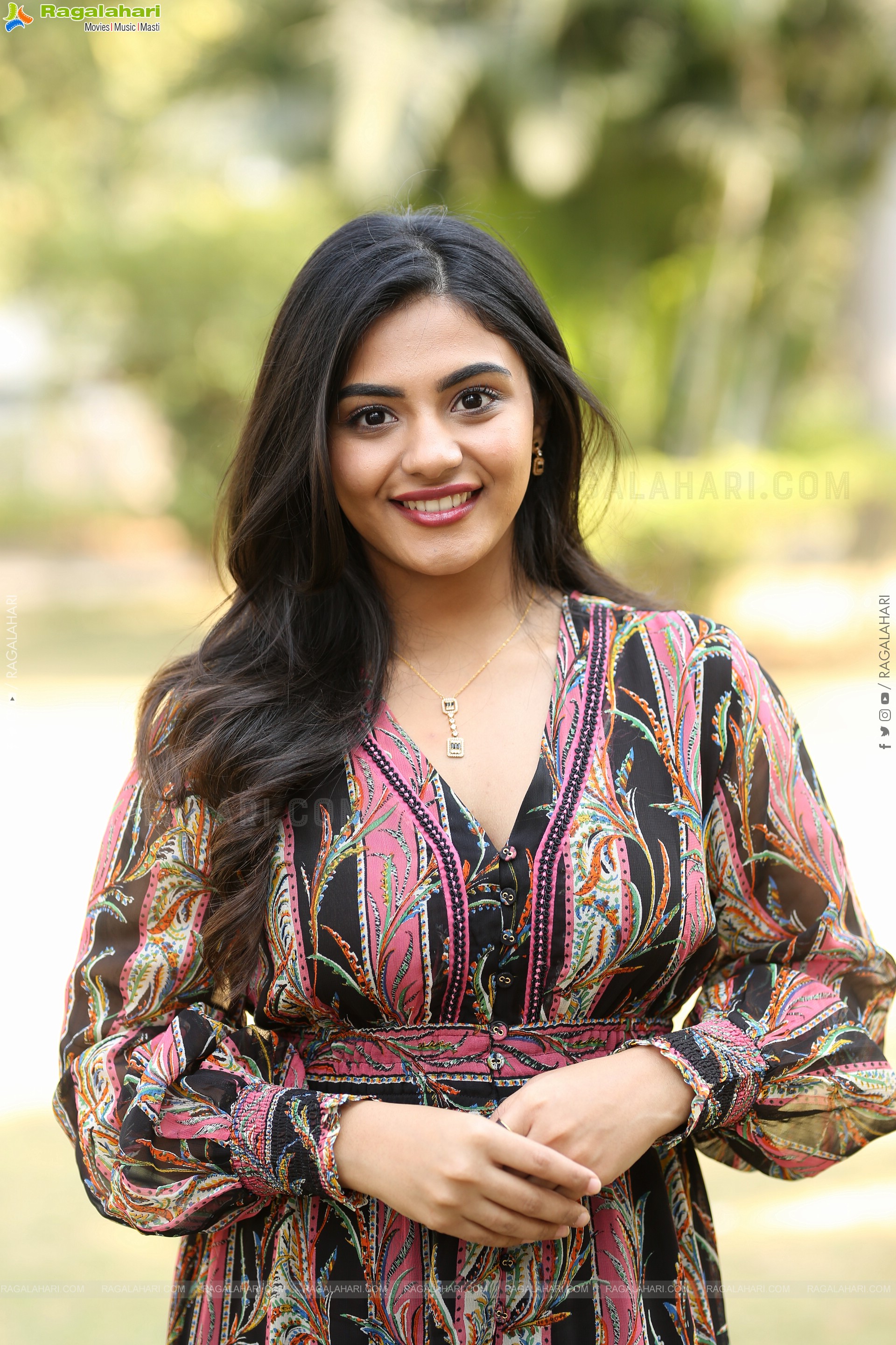 Nayan Sarika at Vrusshabha Pre Release Event, HD Gallery