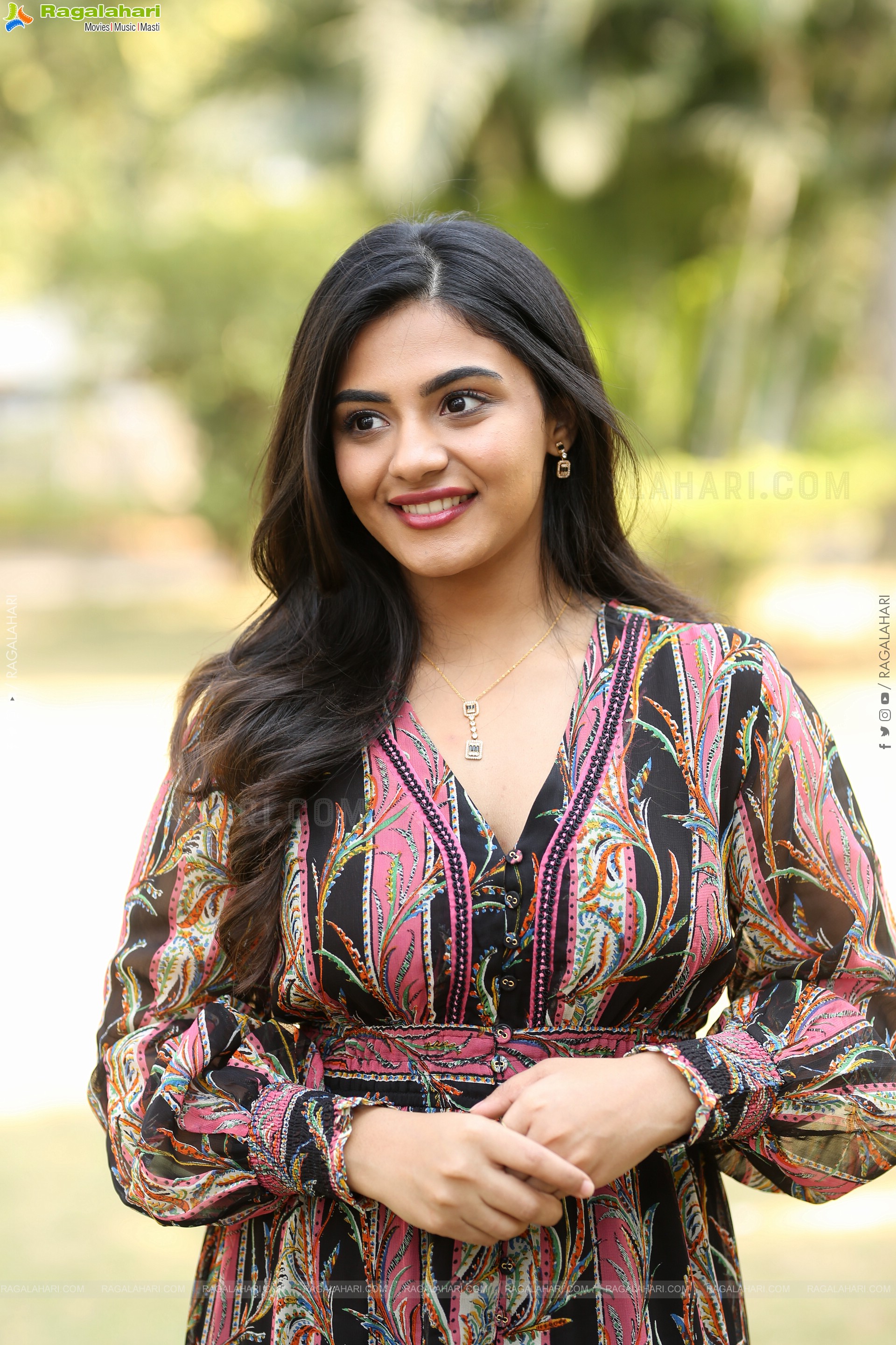 Nayan Sarika at Vrusshabha Pre Release Event, HD Gallery