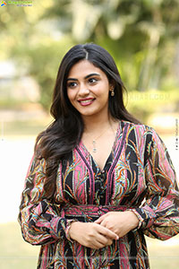 Nayan Sarika at Vrusshabha Pre Release Event