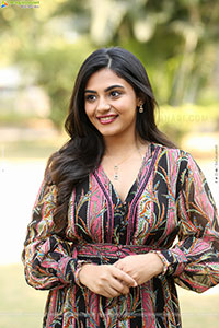 Nayan Sarika at Vrusshabha Pre Release Event