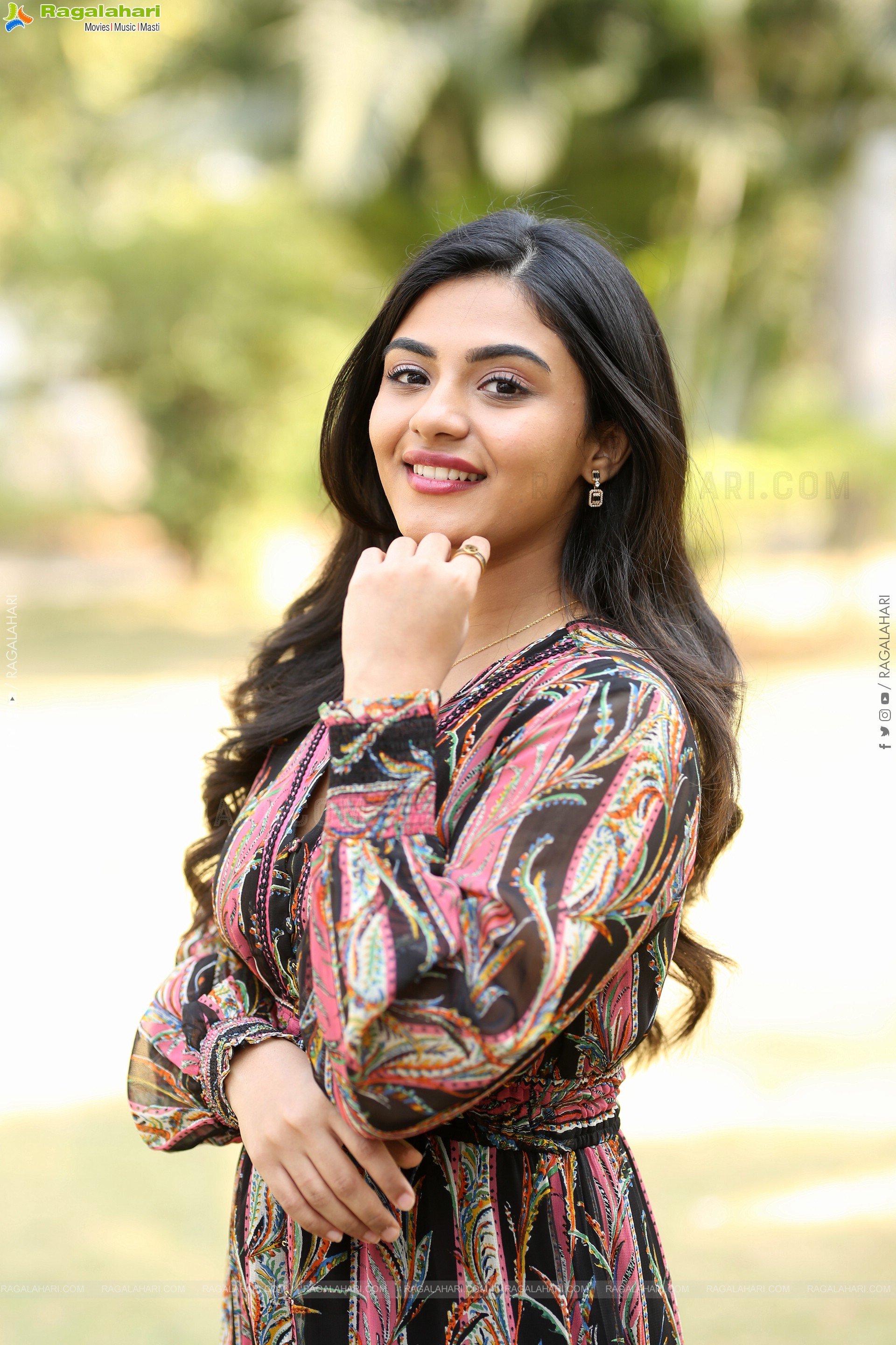 Nayan Sarika at Vrusshabha Pre Release Event, HD Gallery