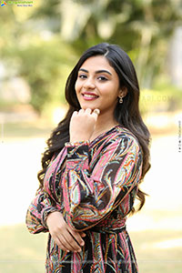 Nayan Sarika at Vrusshabha Pre Release Event