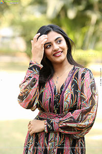 Nayan Sarika at Vrusshabha Pre Release Event