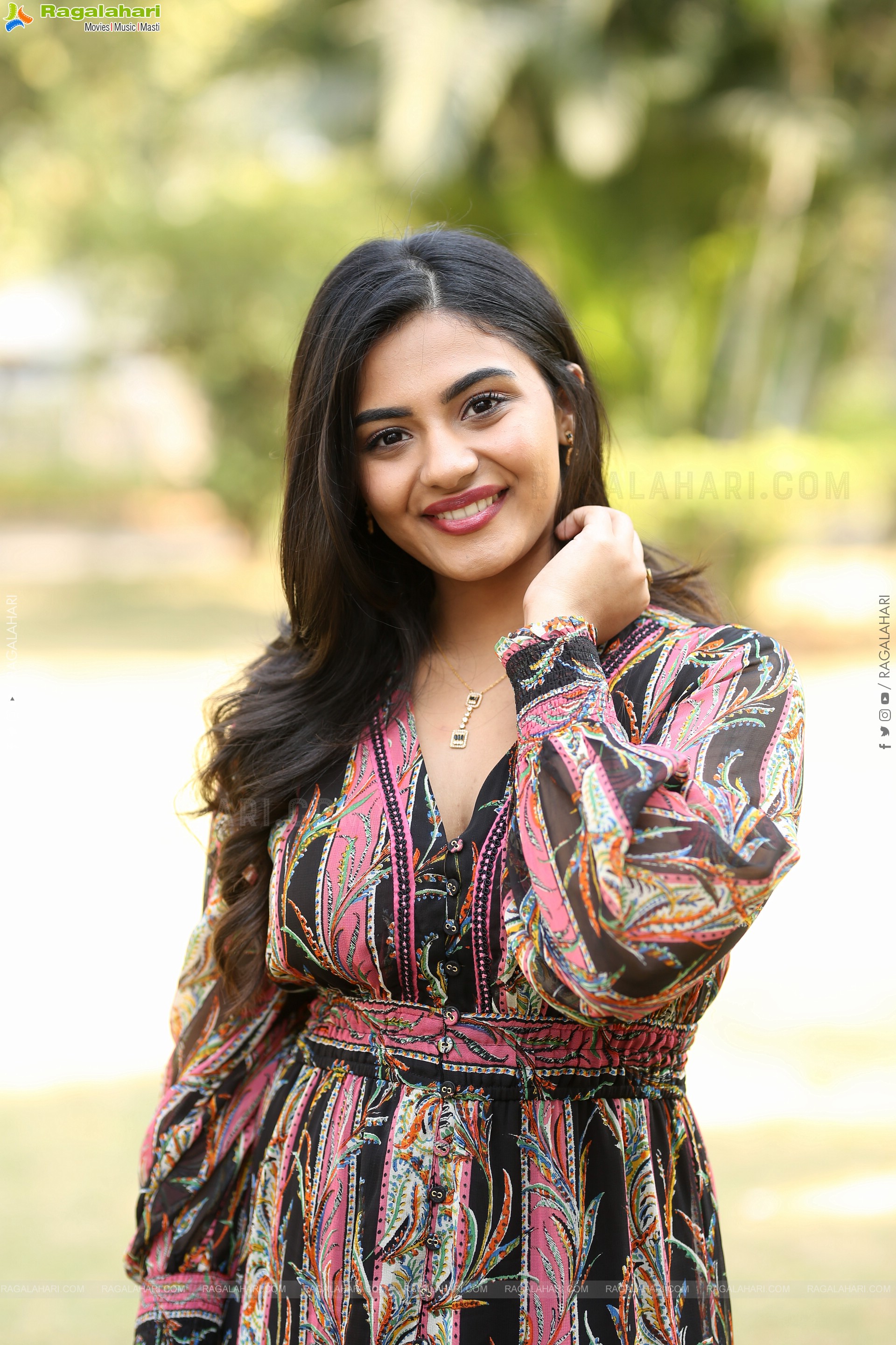 Nayan Sarika at Vrusshabha Pre Release Event, HD Gallery