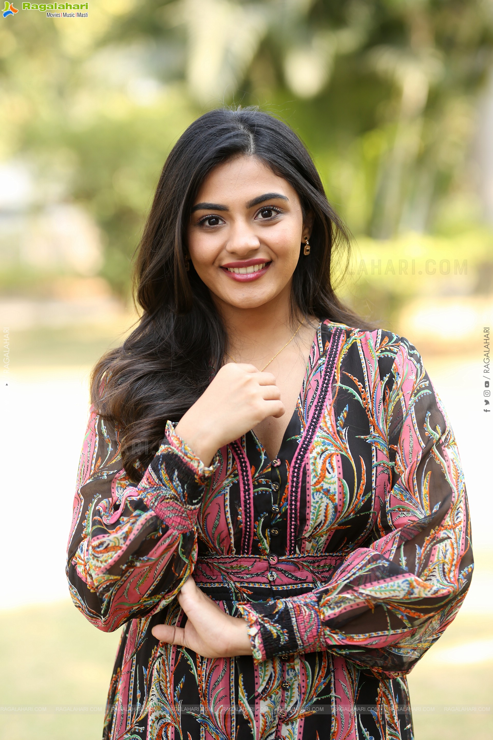 Nayan Sarika at Vrusshabha Pre Release Event, HD Gallery