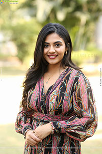 Nayan Sarika at Vrusshabha Pre Release Event