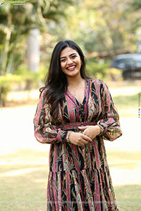 Nayan Sarika at Vrusshabha Pre Release Event