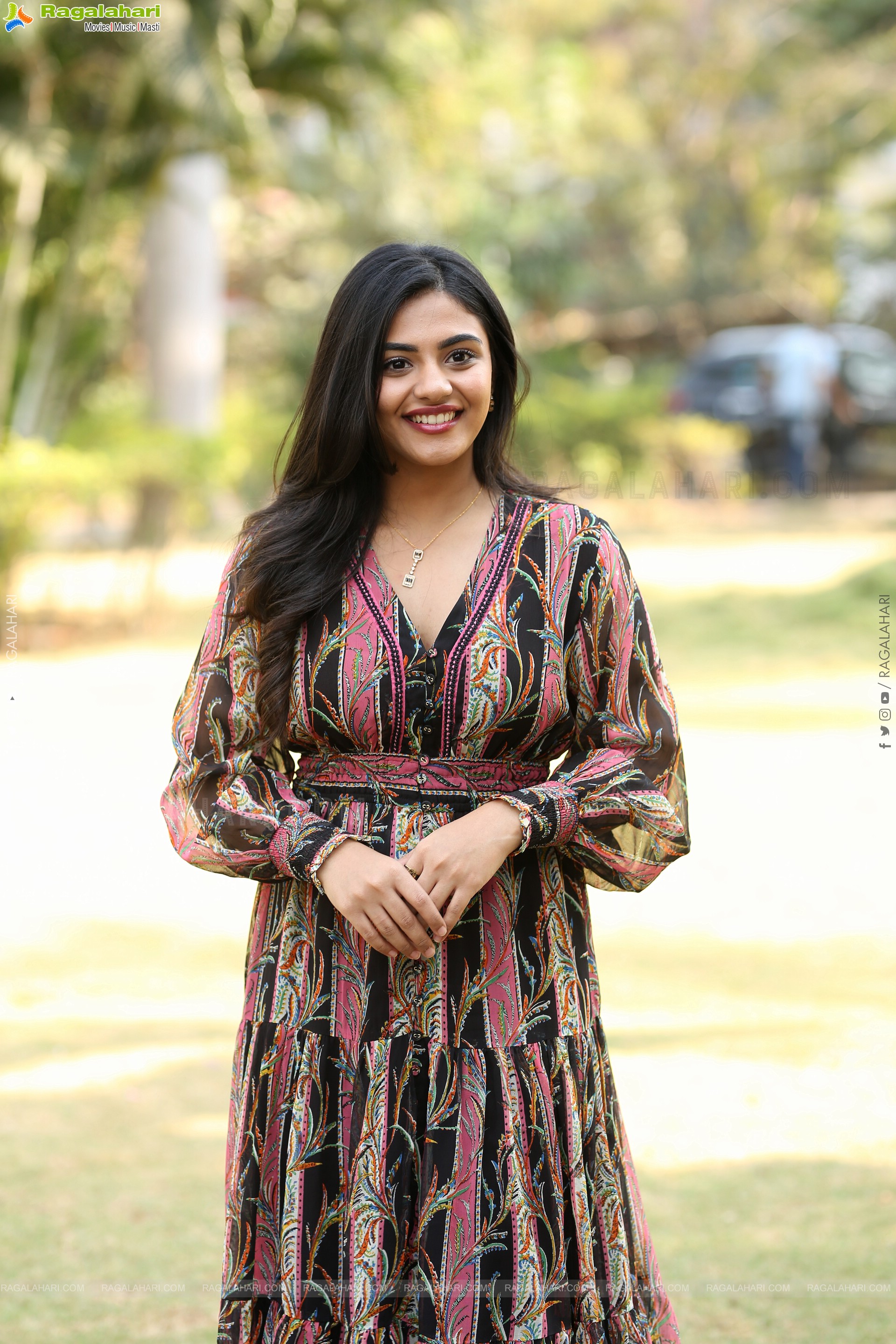 Nayan Sarika at Vrusshabha Pre Release Event, HD Gallery