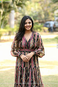 Nayan Sarika at Vrusshabha Pre Release Event