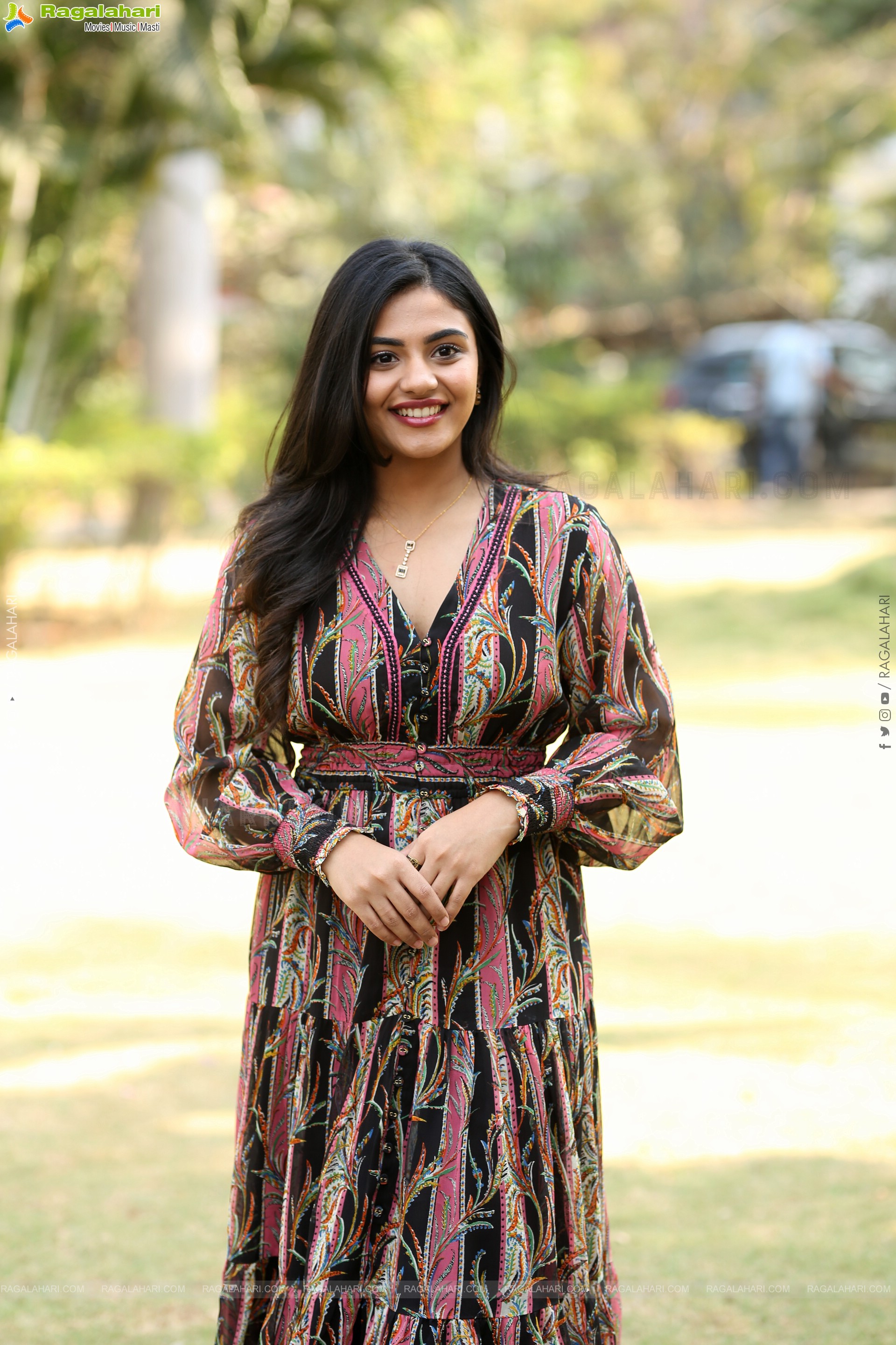 Nayan Sarika at Vrusshabha Pre Release Event, HD Gallery