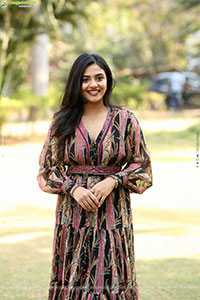 Nayan Sarika at Vrusshabha Pre Release Event