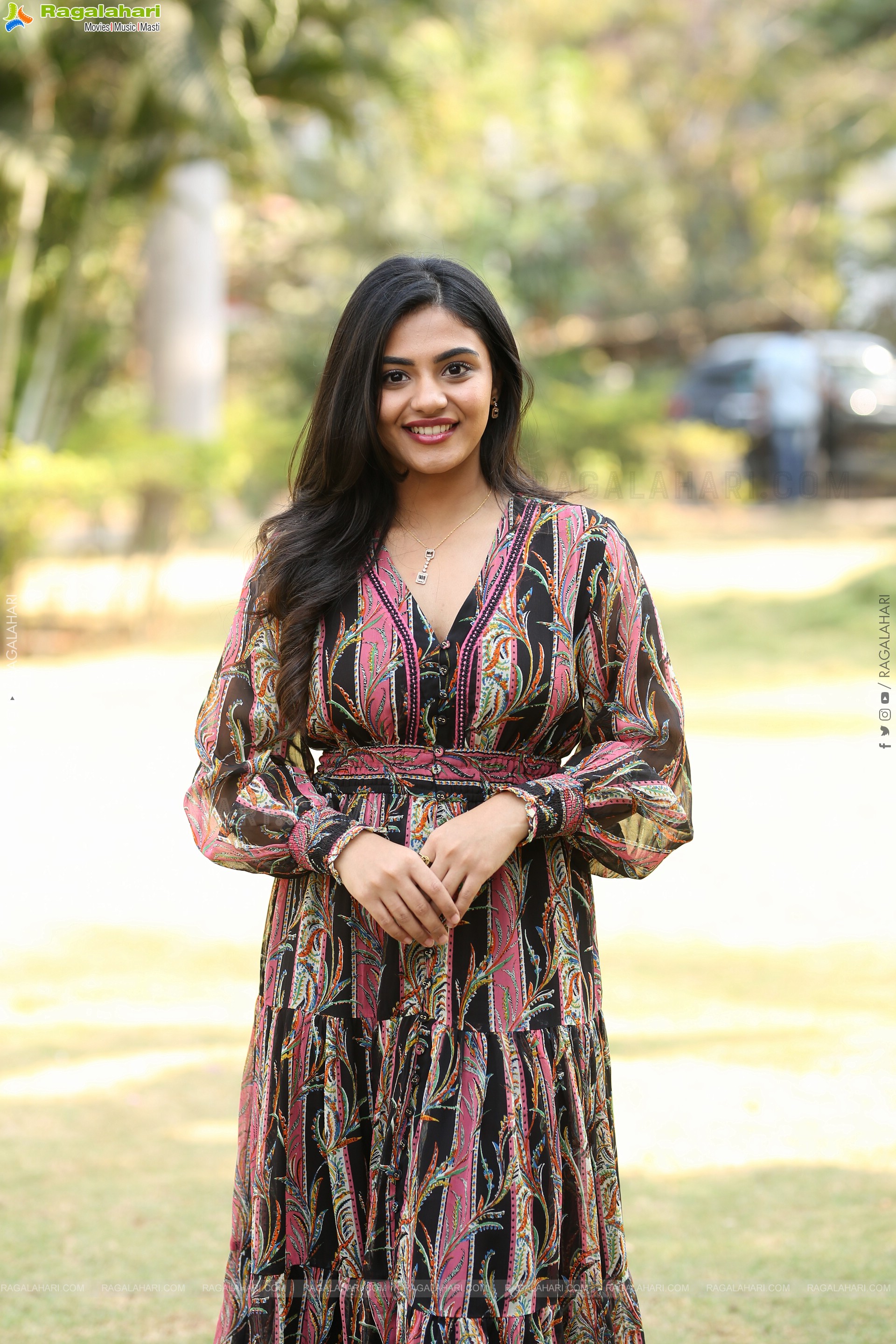 Nayan Sarika at Vrusshabha Pre Release Event, HD Gallery