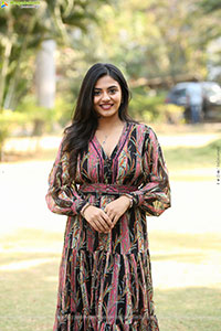 Nayan Sarika at Vrusshabha Pre Release Event