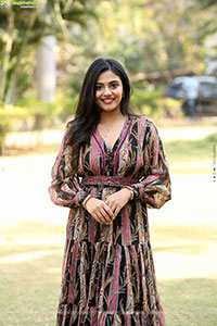 Nayan Sarika at Vrusshabha Pre Release Event