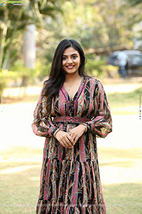 Nayan Sarika at Vrusshabha Pre Release Event