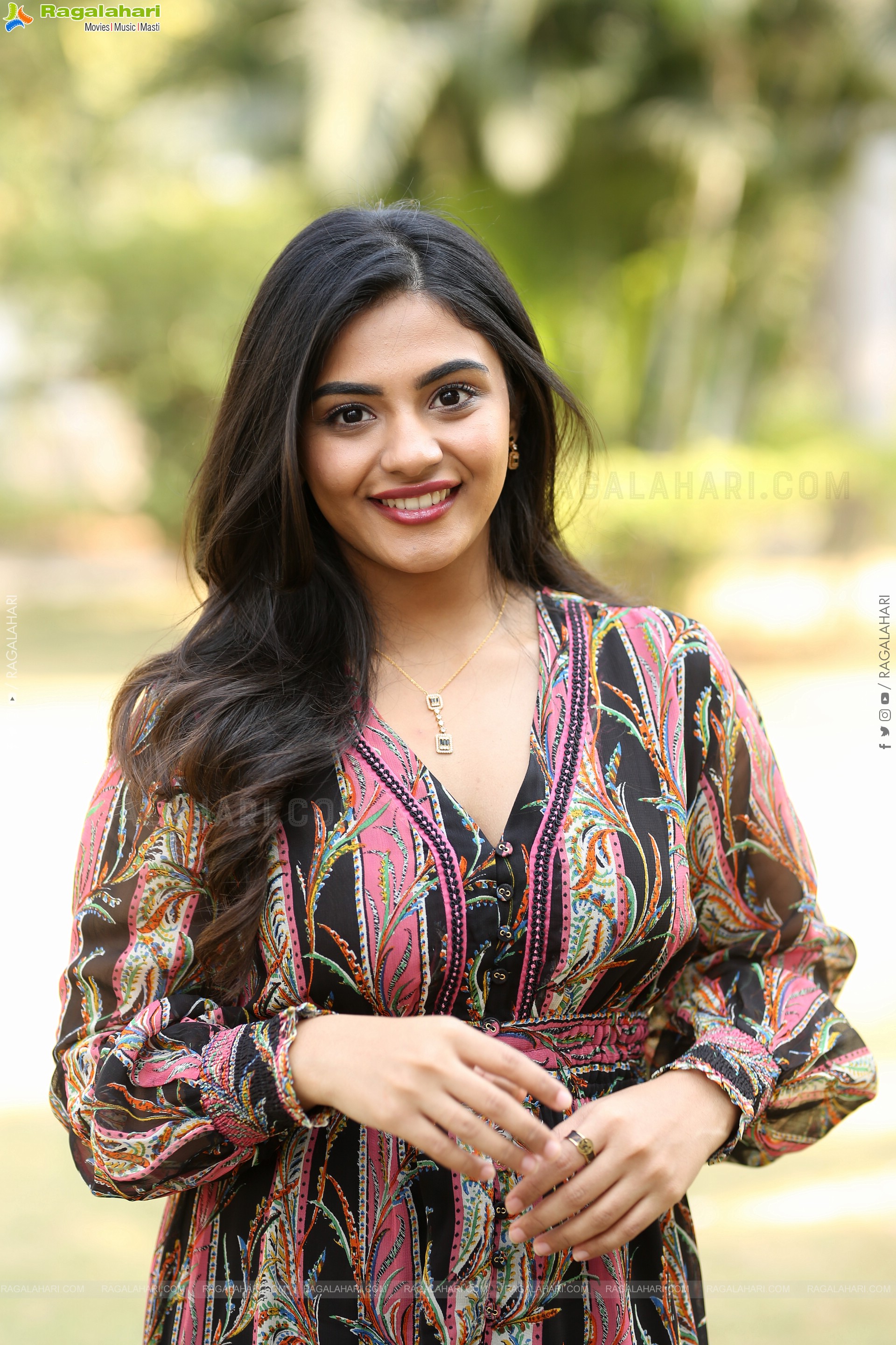 Nayan Sarika at Vrusshabha Pre Release Event, HD Gallery