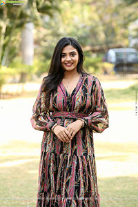 Nayan Sarika at Vrusshabha Pre Release Event