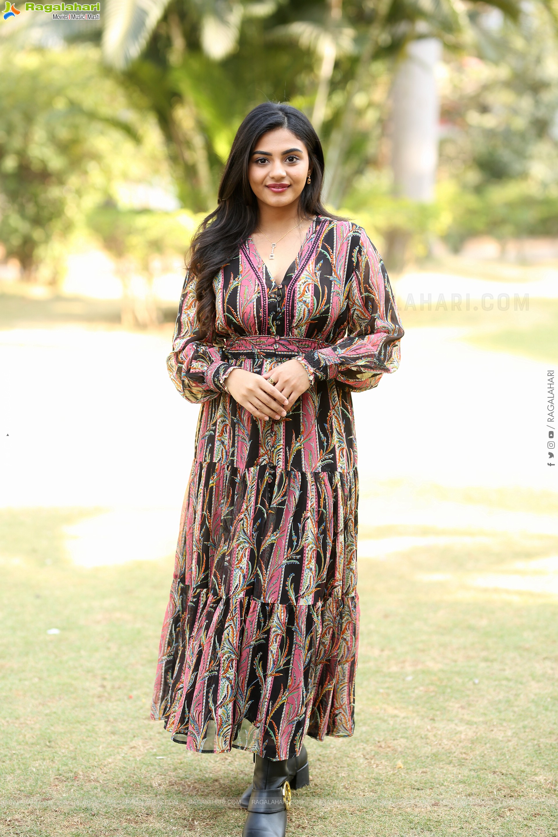 Nayan Sarika at Vrusshabha Pre Release Event, HD Gallery