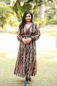 Nayan Sarika at Vrusshabha Pre Release Event