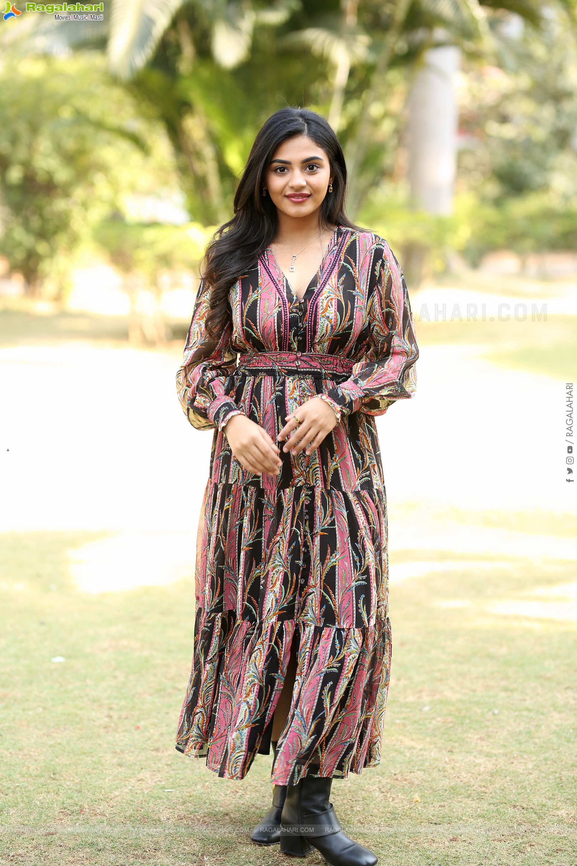 Nayan Sarika at Vrusshabha Pre Release Event, HD Gallery