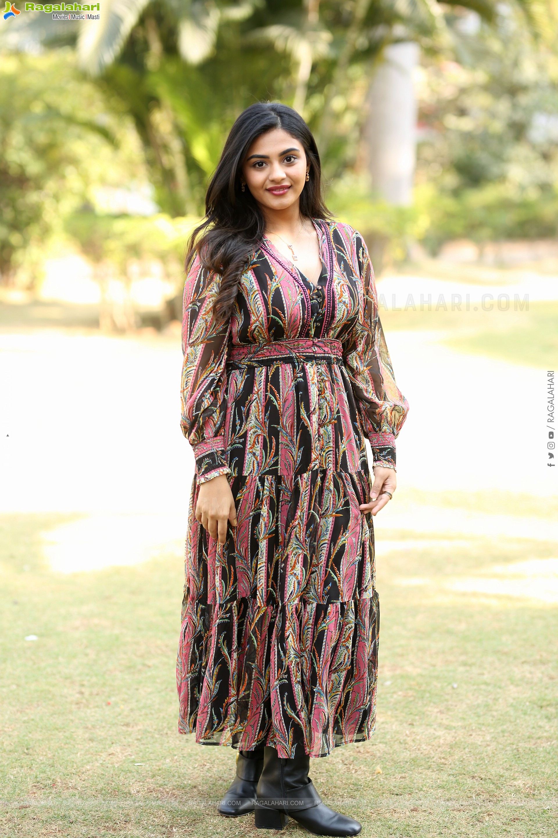 Nayan Sarika at Vrusshabha Pre Release Event, HD Gallery