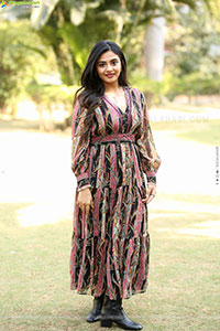 Nayan Sarika at Vrusshabha Pre Release Event