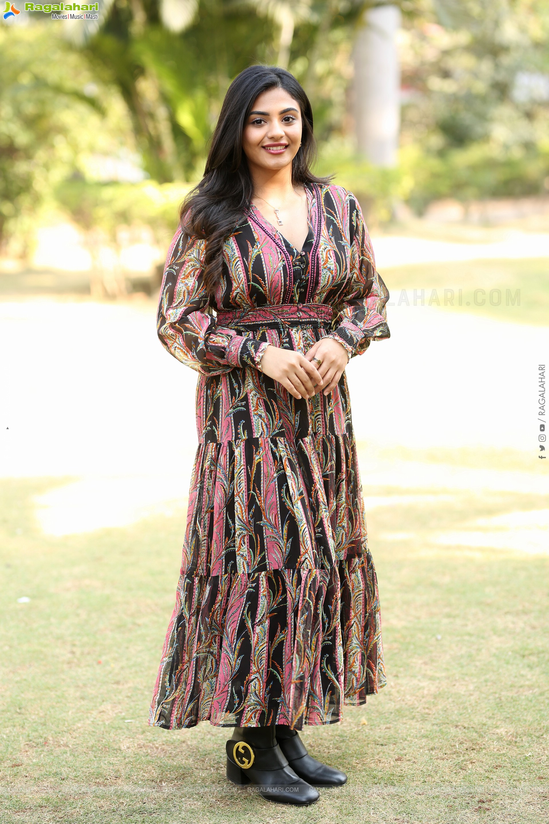 Nayan Sarika at Vrusshabha Pre Release Event, HD Gallery