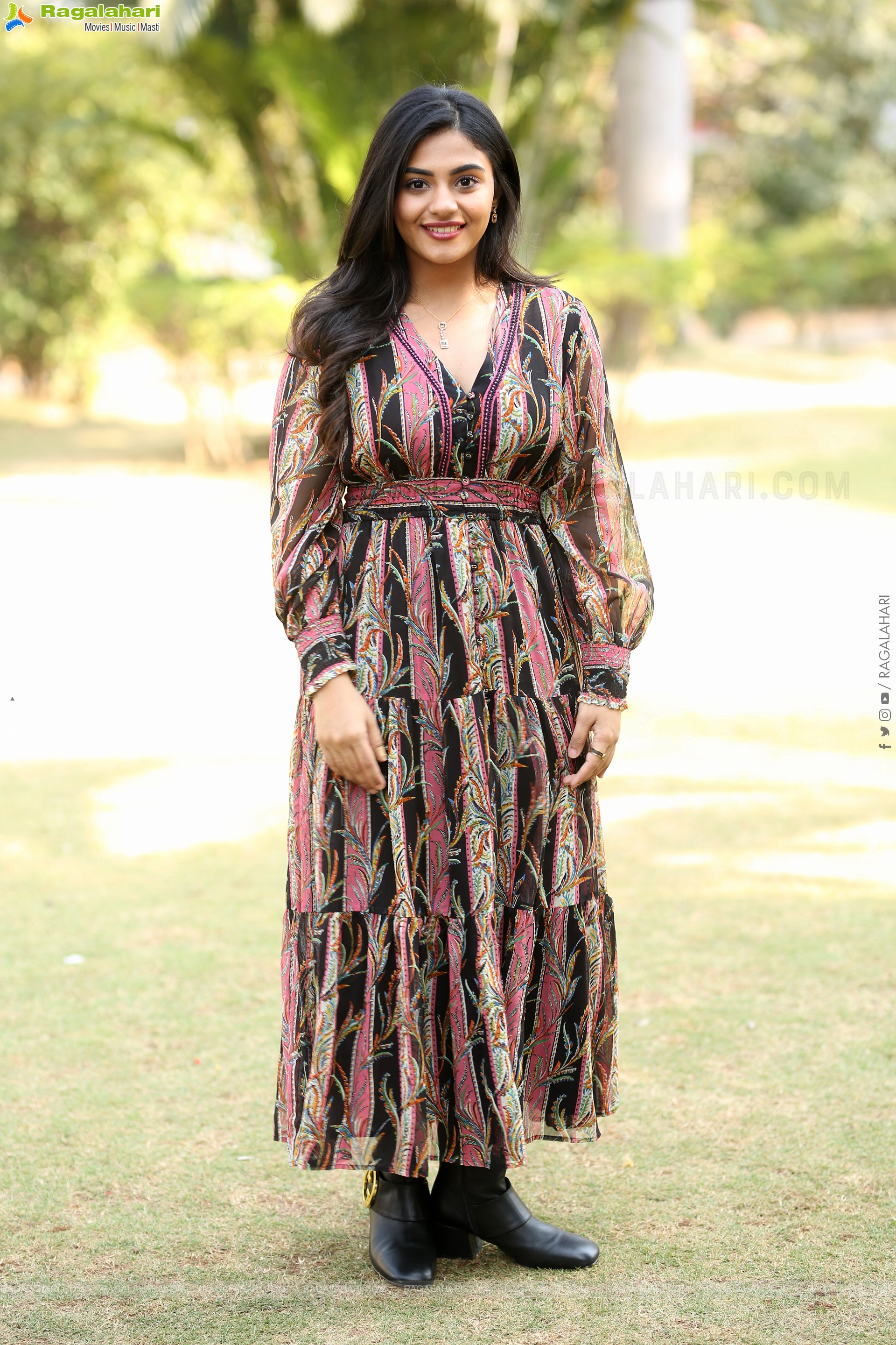 Nayan Sarika at Vrusshabha Pre Release Event, HD Gallery