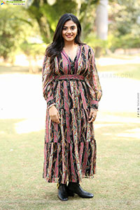 Nayan Sarika at Vrusshabha Pre Release Event