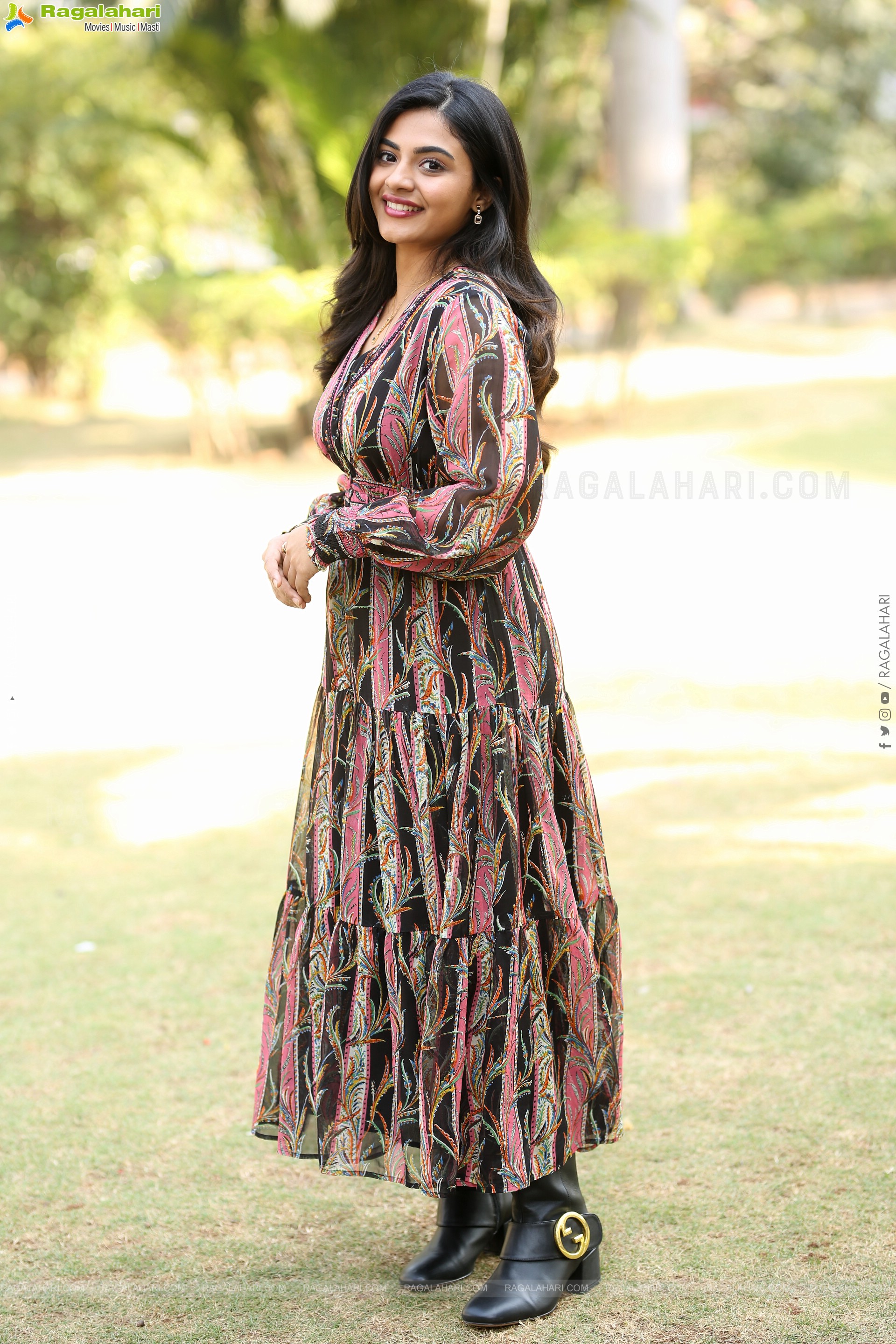 Nayan Sarika at Vrusshabha Pre Release Event, HD Gallery