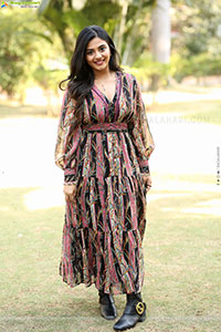 Nayan Sarika at Vrusshabha Pre Release Event