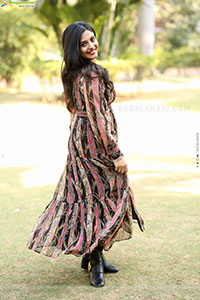 Nayan Sarika at Vrusshabha Pre Release Event