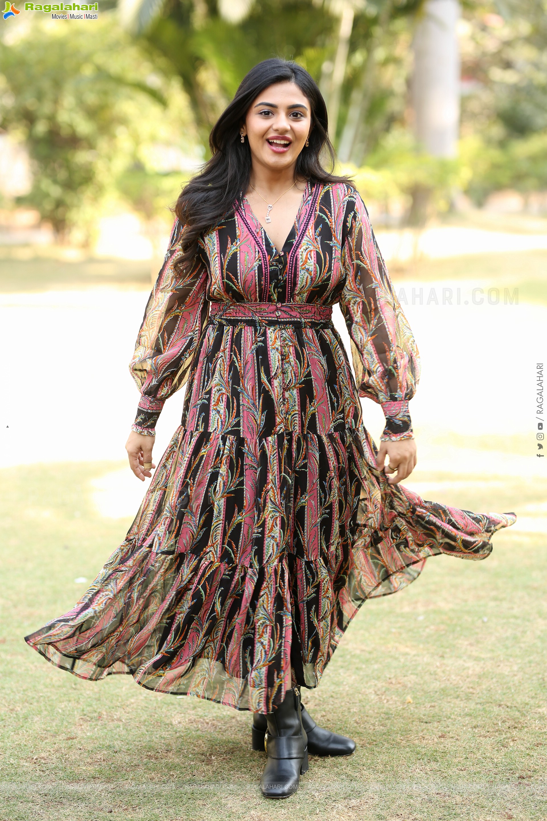 Nayan Sarika at Vrusshabha Pre Release Event, HD Gallery