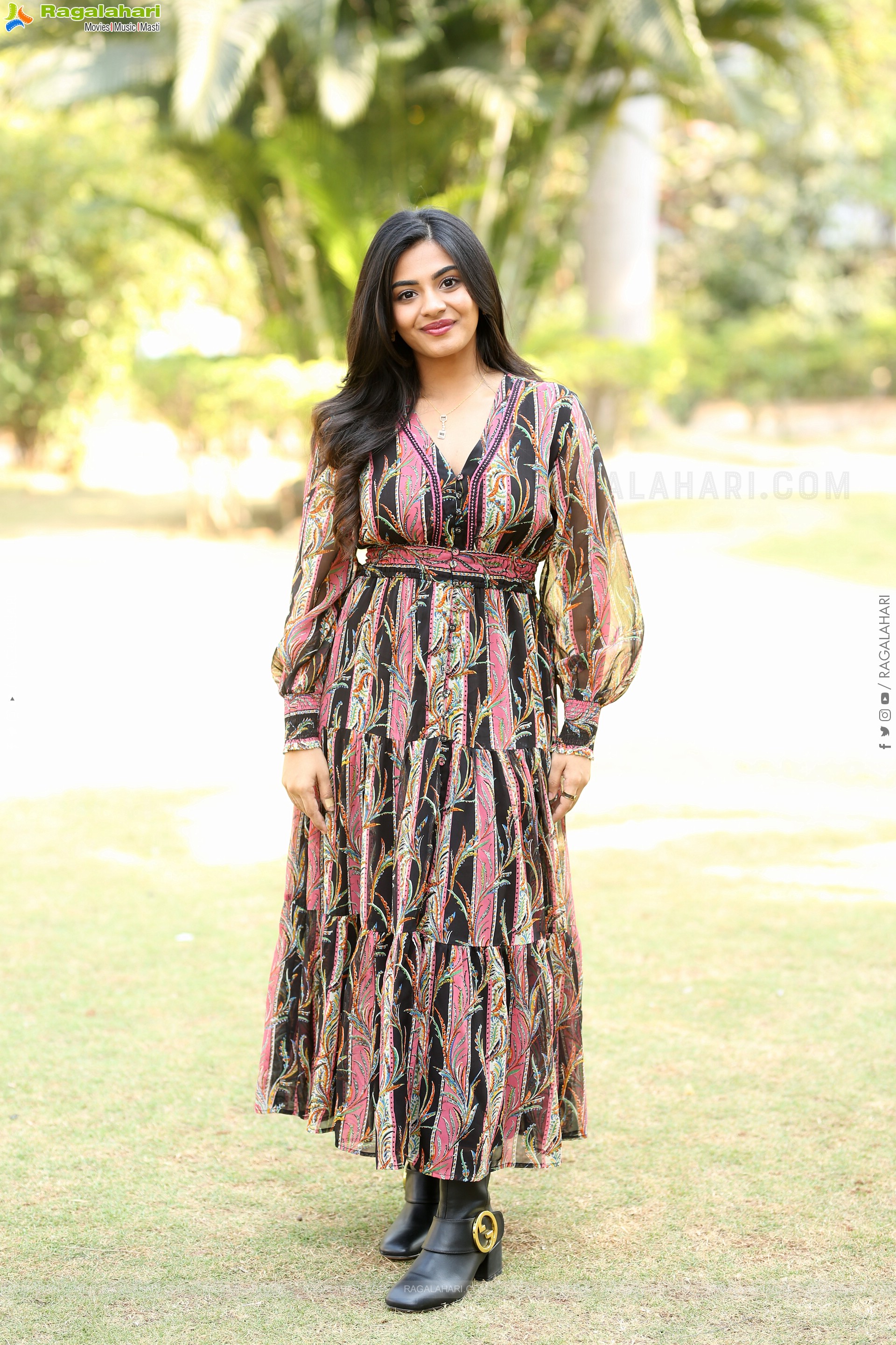 Nayan Sarika at Vrusshabha Pre Release Event, HD Gallery