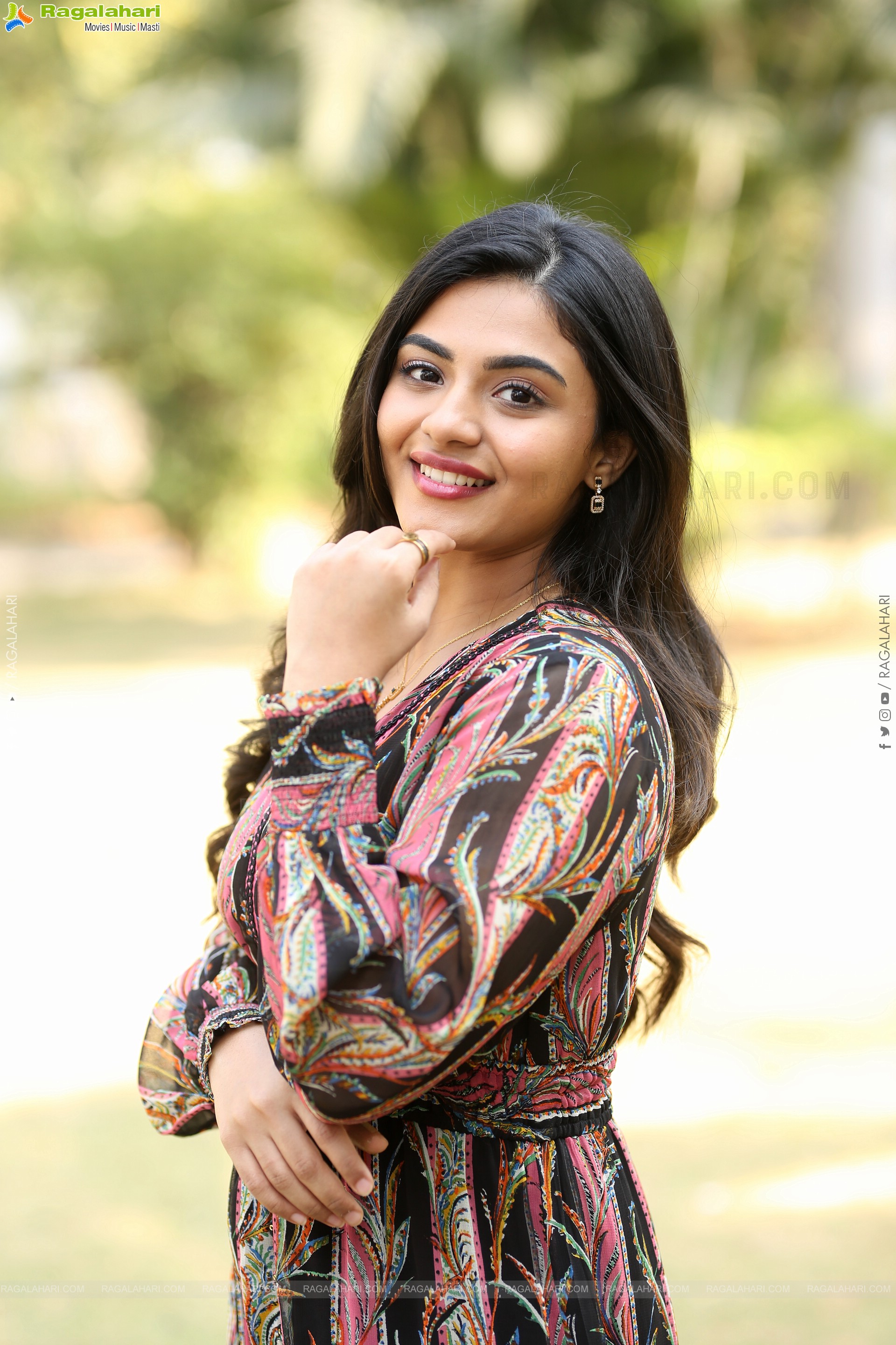 Nayan Sarika at Vrusshabha Pre Release Event, HD Gallery