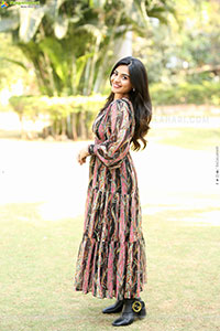 Nayan Sarika at Vrusshabha Pre Release Event