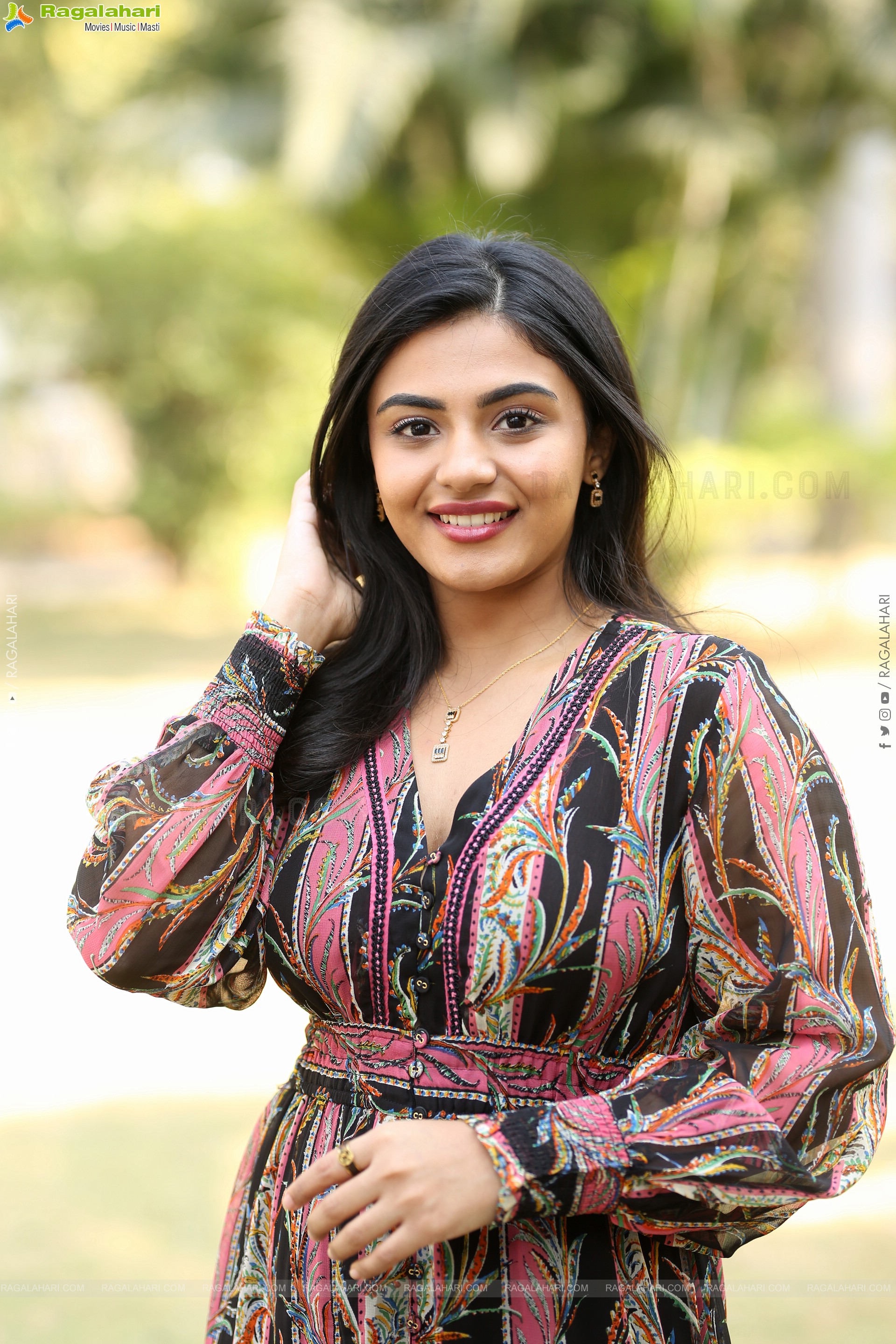 Nayan Sarika at Vrusshabha Pre Release Event, HD Gallery