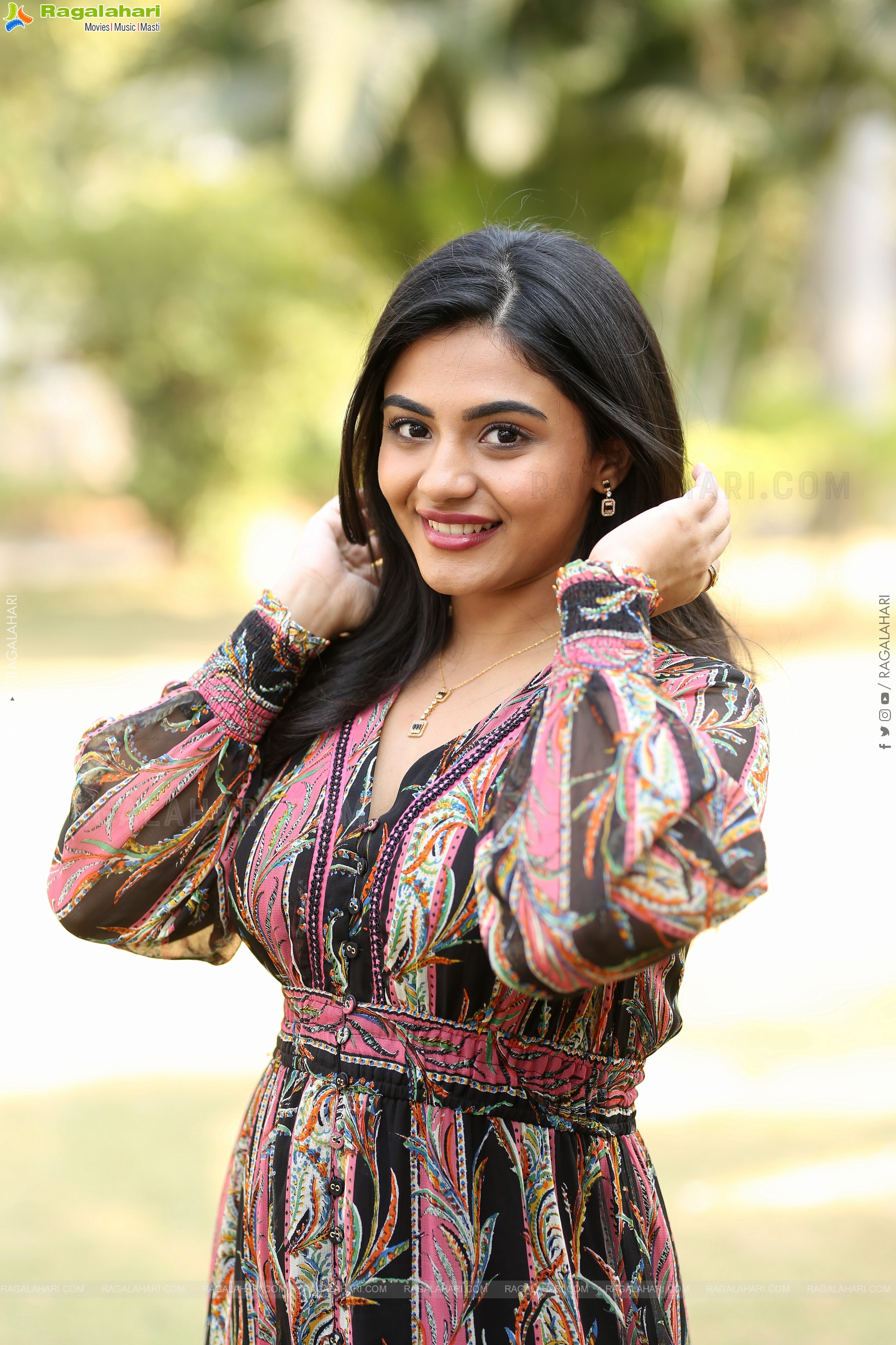 Nayan Sarika at Vrusshabha Pre Release Event, HD Gallery