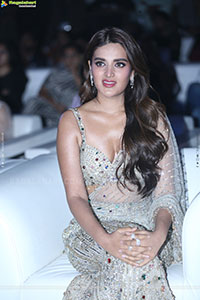 Nidhhi Agerwal at The Rajasaab Pre Release Event
