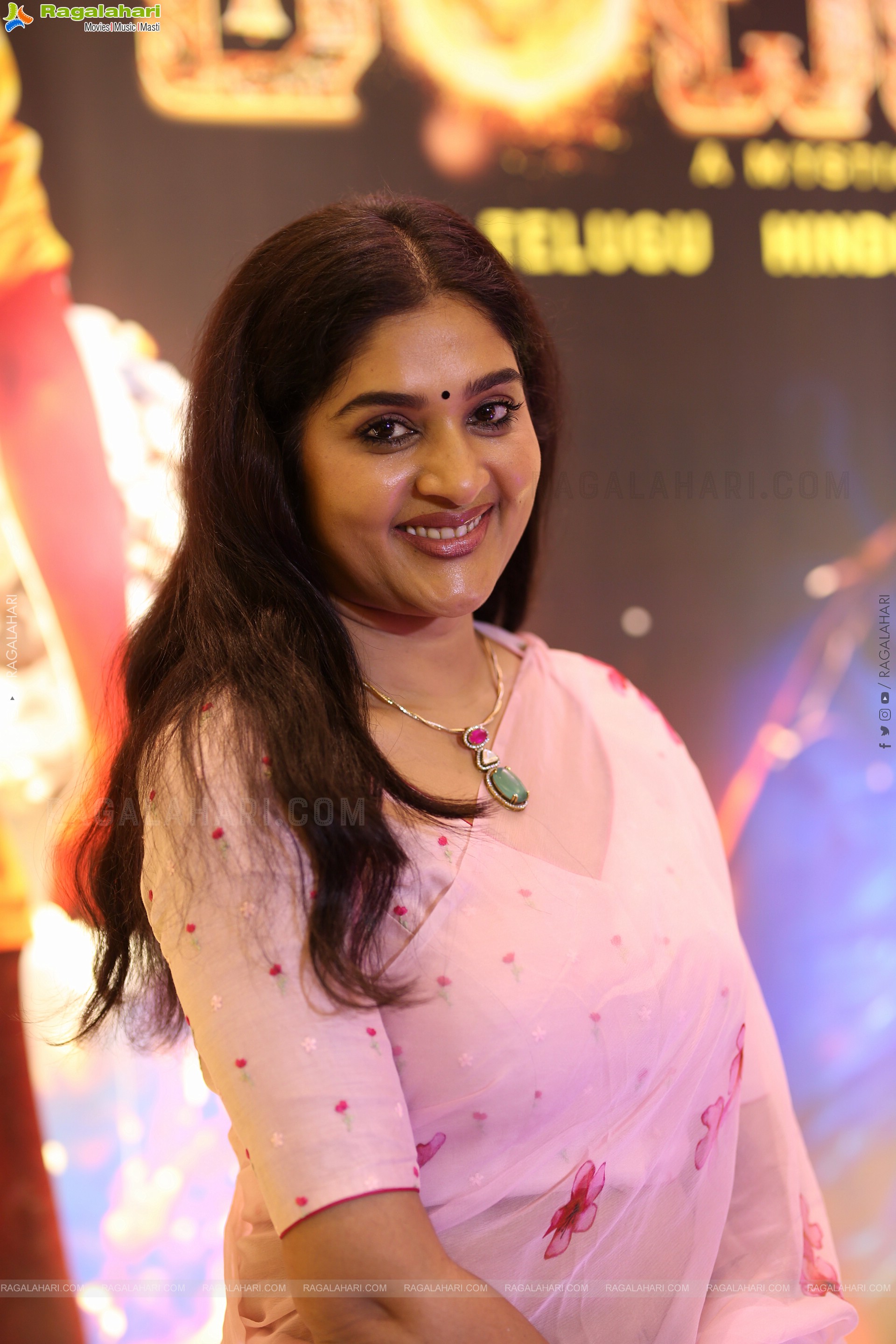 Shailaja Priya at Shambhala Pre Release Event, HD Gallery
