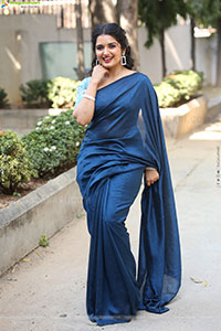 Priyanka Jain at Nayanam Trailer Launch Event