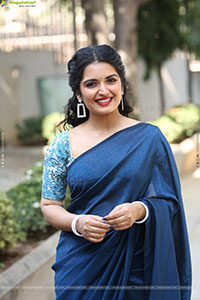 Priyanka Jain at Nayanam Trailer Launch Event