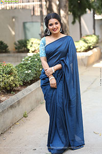 Priyanka Jain at Nayanam Trailer Launch Event