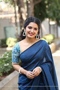 Priyanka Jain at Nayanam Trailer Launch Event