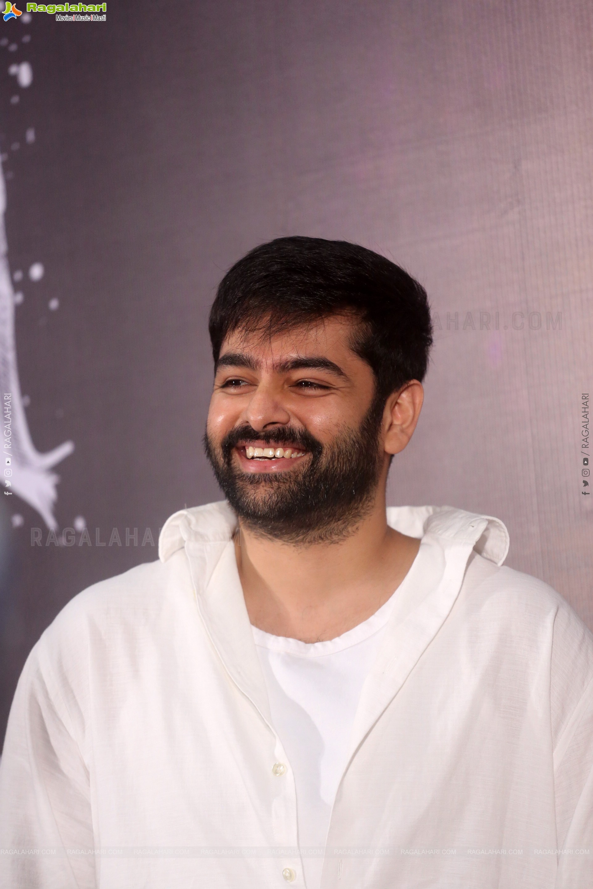 Ram Pothineni at Andhra King Taluka Success Meet, HD Gallery