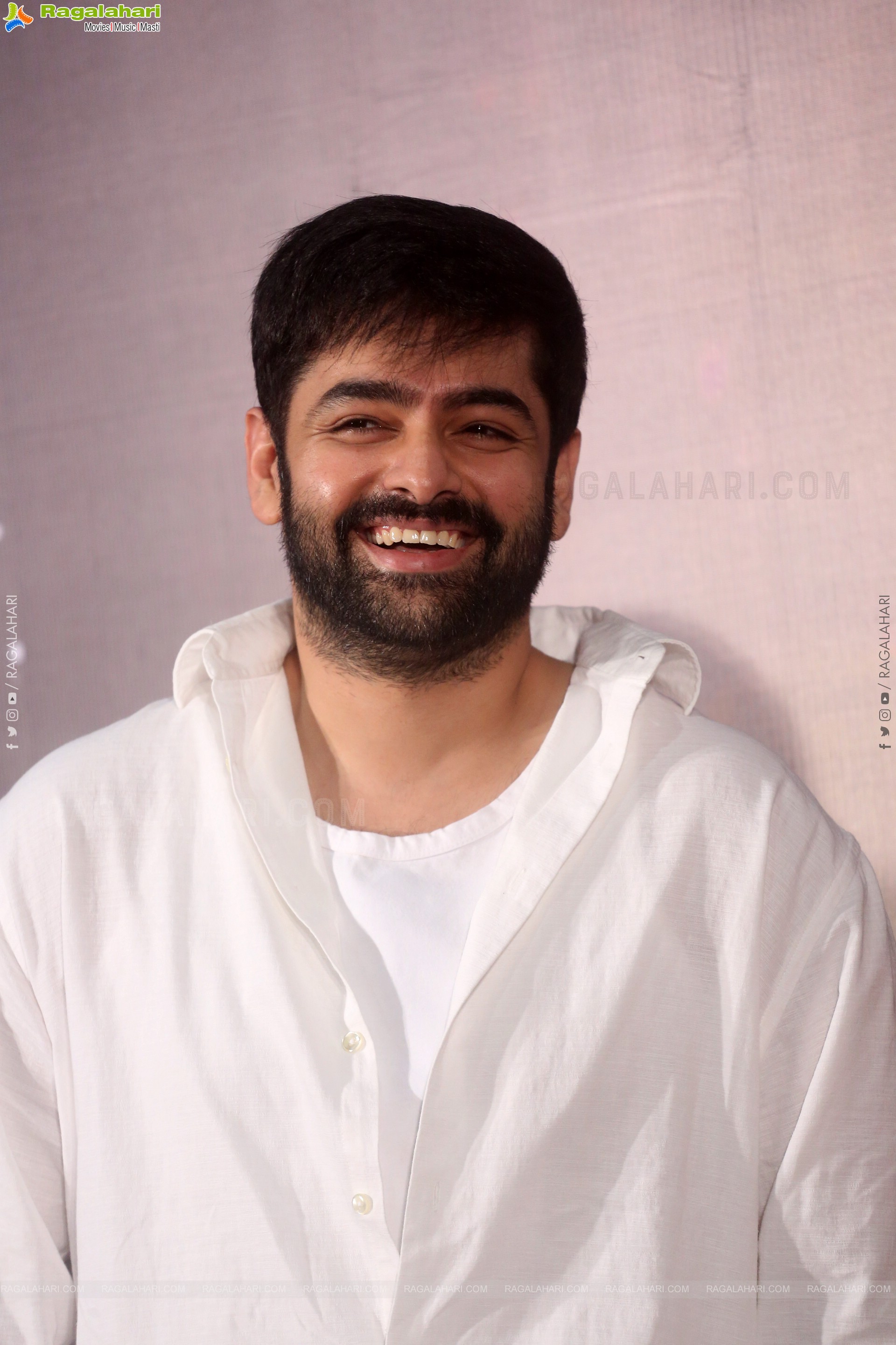 Ram Pothineni at Andhra King Taluka Success Meet, HD Gallery