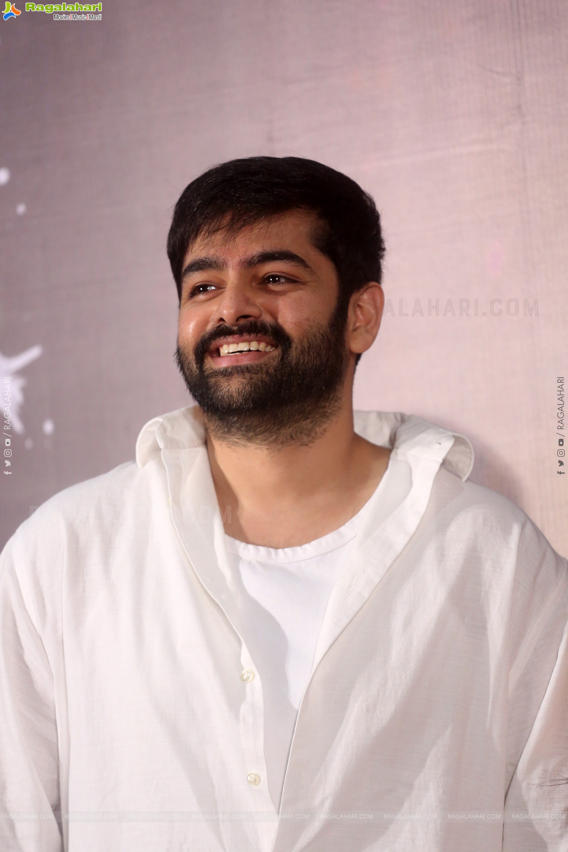 Ram Pothineni at Andhra King Taluka Success Meet, HD Gallery