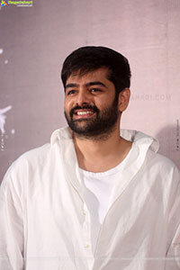 Ram Pothineni at Andhra King Taluka Success Meet