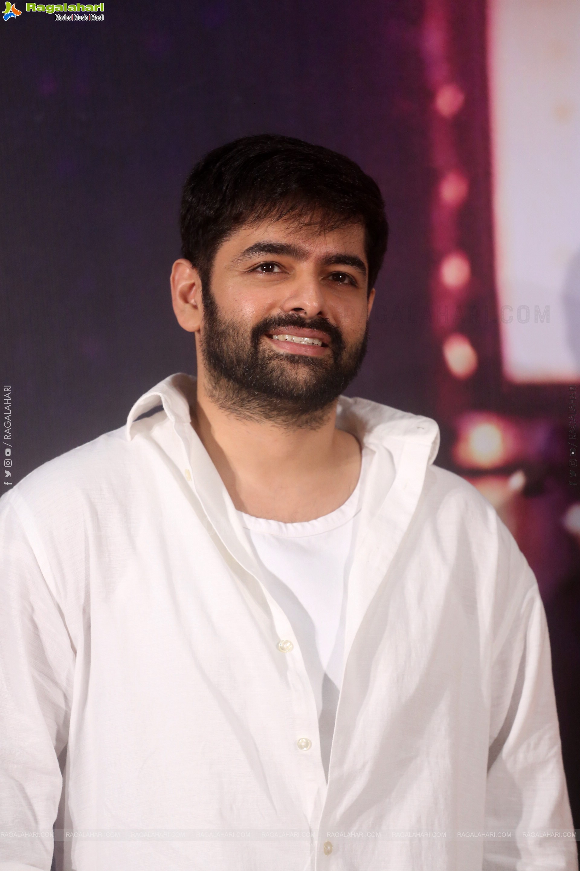 Ram Pothineni at Andhra King Taluka Success Meet, HD Gallery