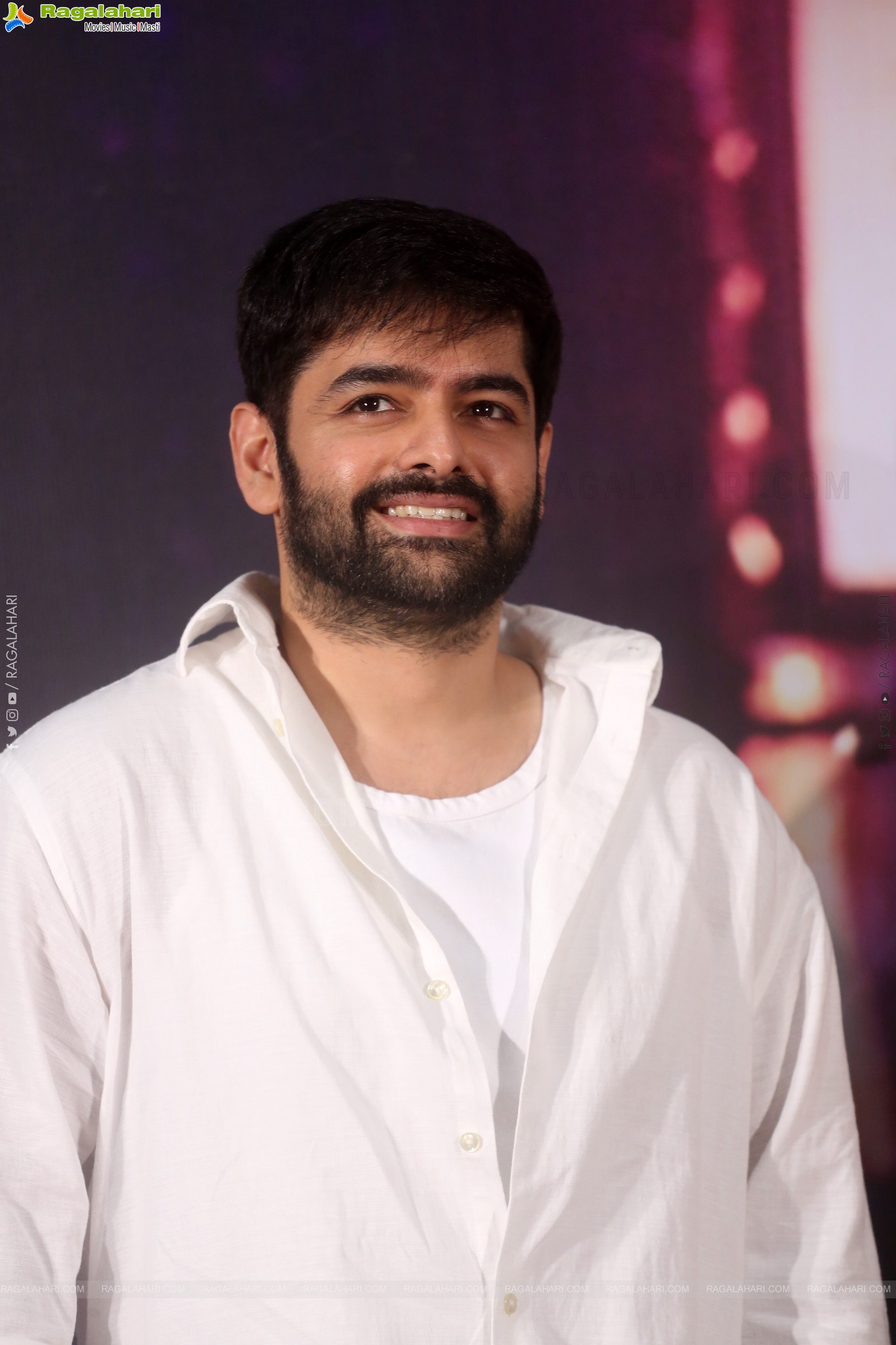 Ram Pothineni at Andhra King Taluka Success Meet, HD Gallery